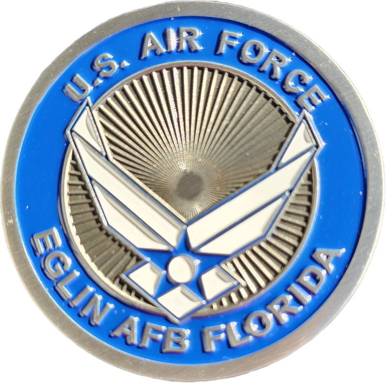 Challenge Coin Eglin AFB