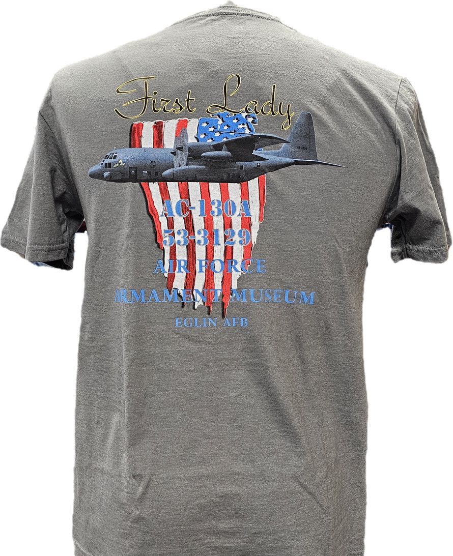 Adult Shirt First Lady AC-130A Medium