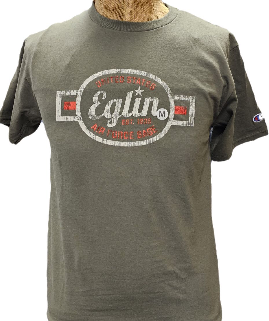 Adult Shirt Eglin Est 1935 Olive Small