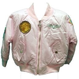 Youth Pink Bomber jacket, Size: 12 month