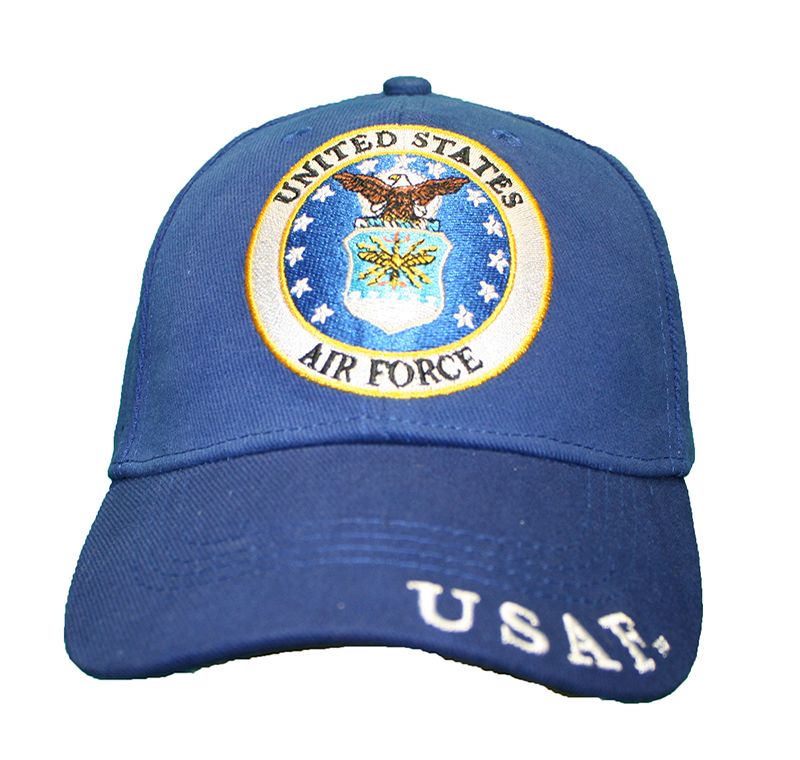 Cap Air Force Emblem Royal Blue