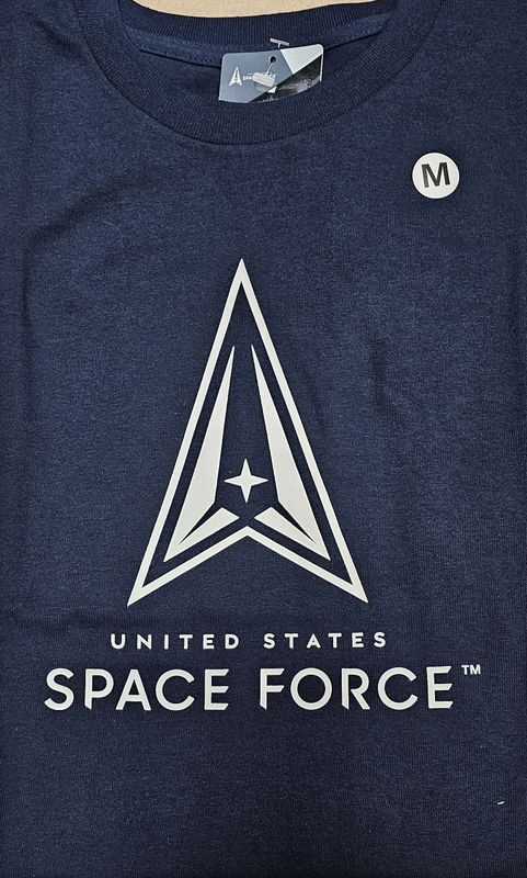 Youth Shirt Space Force Navy Blue M