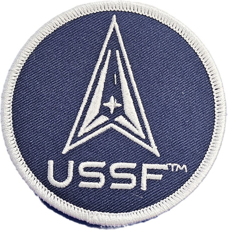 Patch Space Force Logo Round 3 1/16