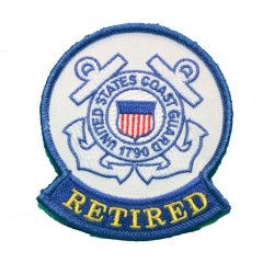 Patch Coast Guard Retired