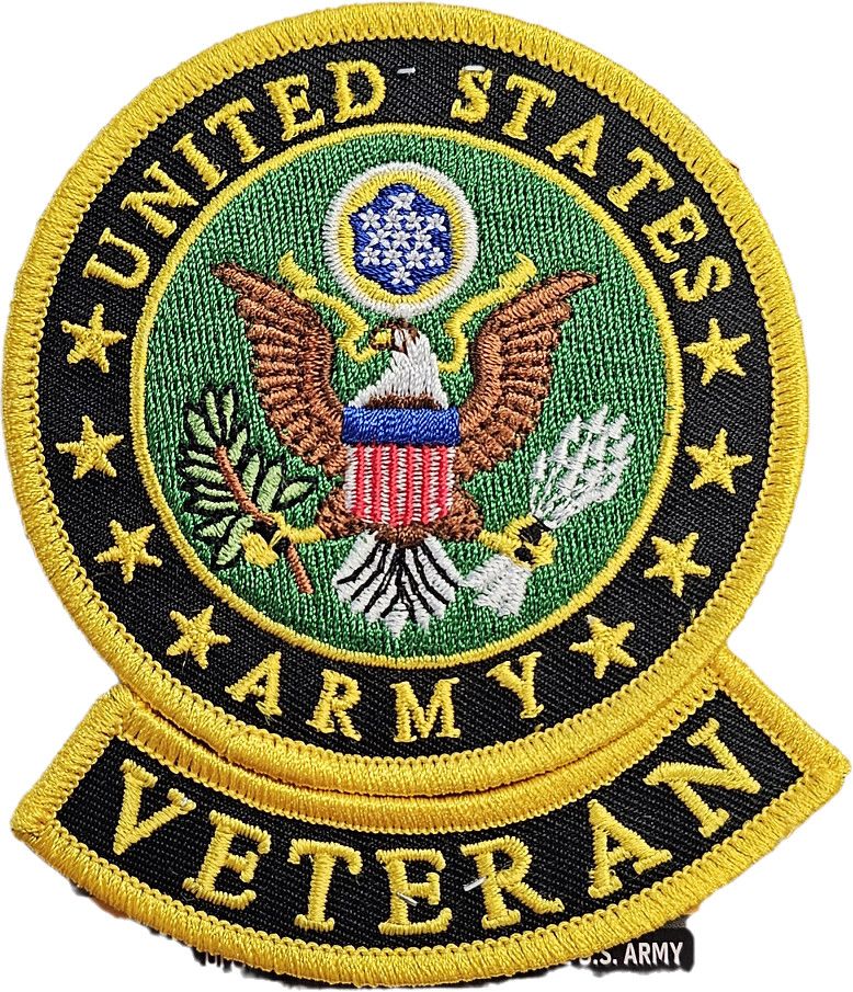 Patch Army Emblem Veteran