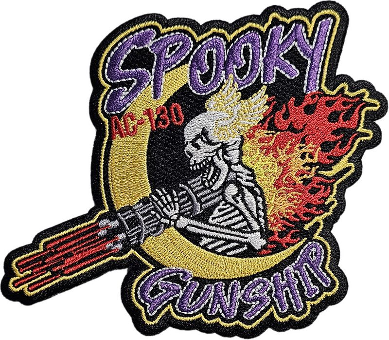 Patch - Nose Art Spooky AC-130 Gunship