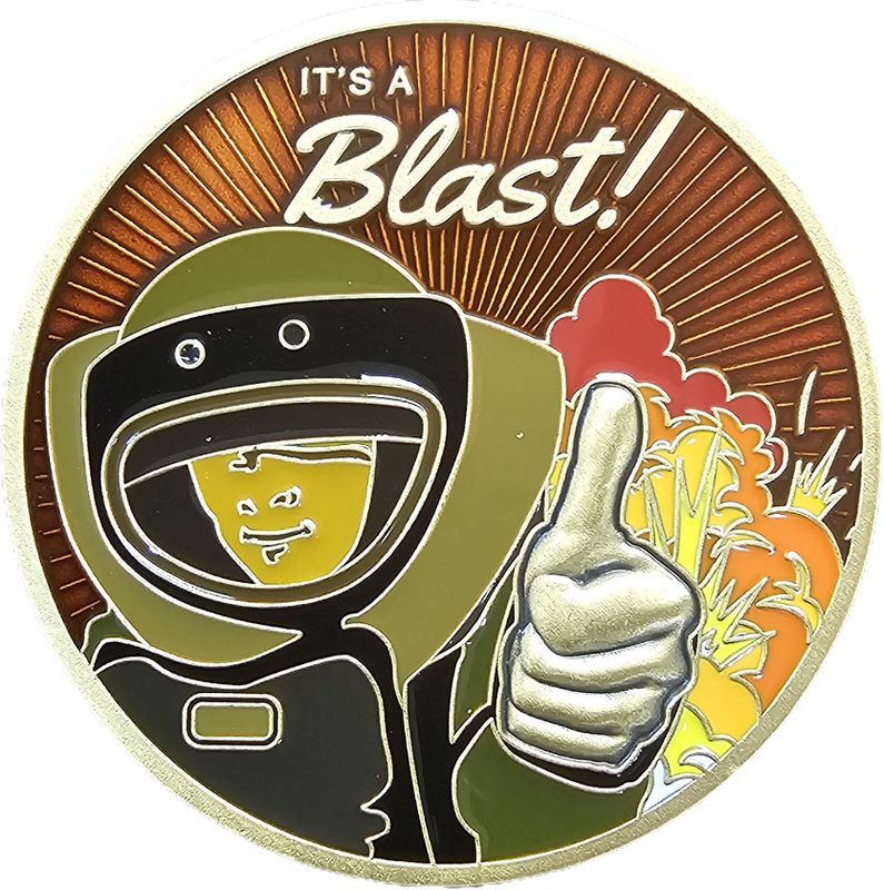 Challenge Coin It&#39;s a Blast EOD