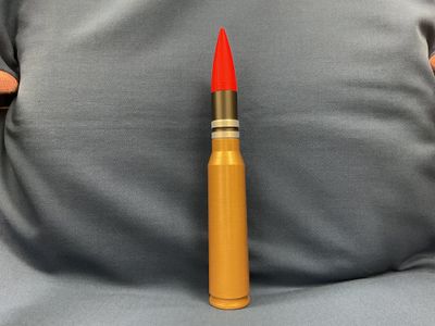 30 mm Depleted Uranium Round Model