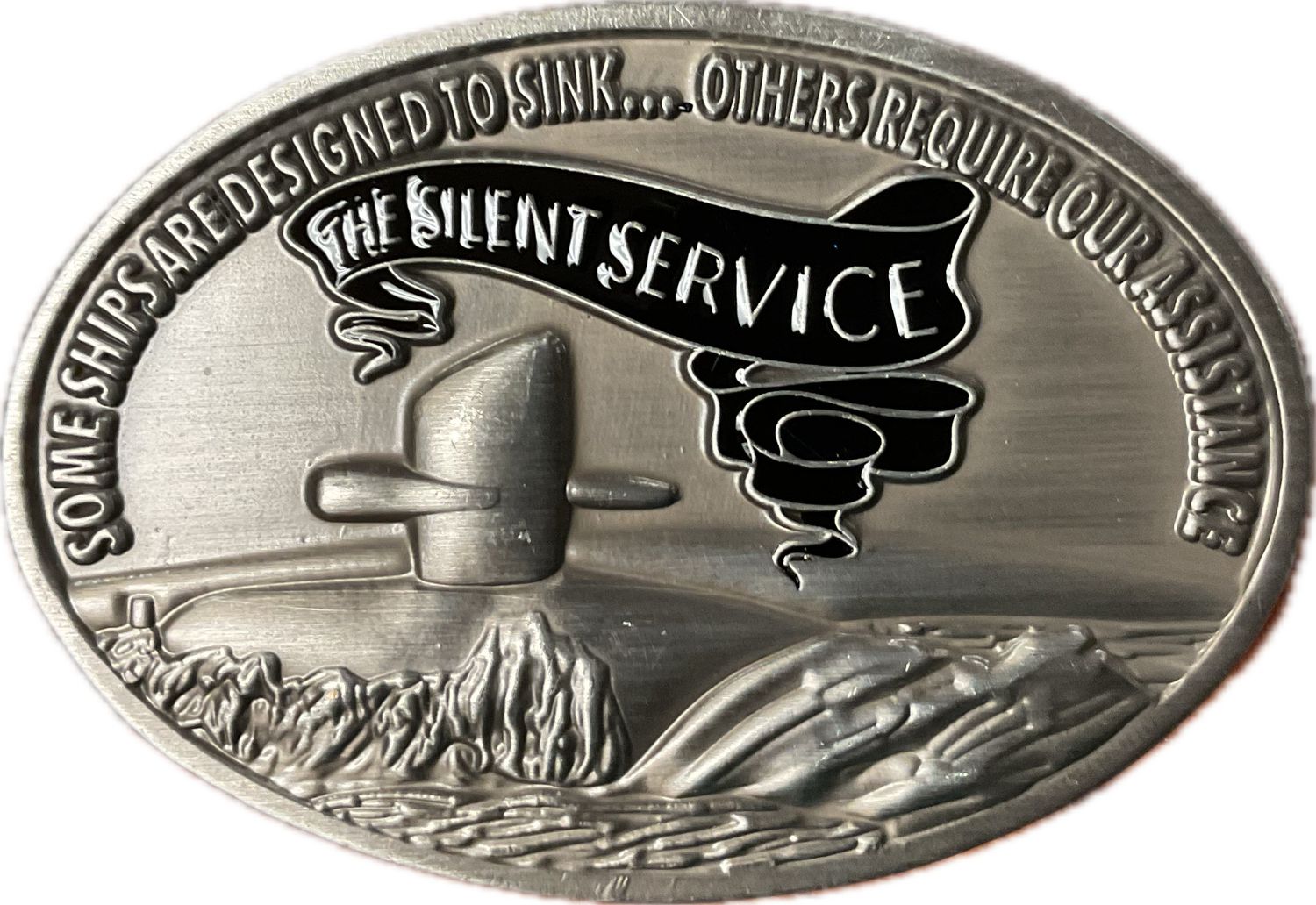 Challenge Coin Submarine Warfare Enlisted