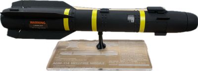 AGM-114 Hellfire MINI on Acrylic Base