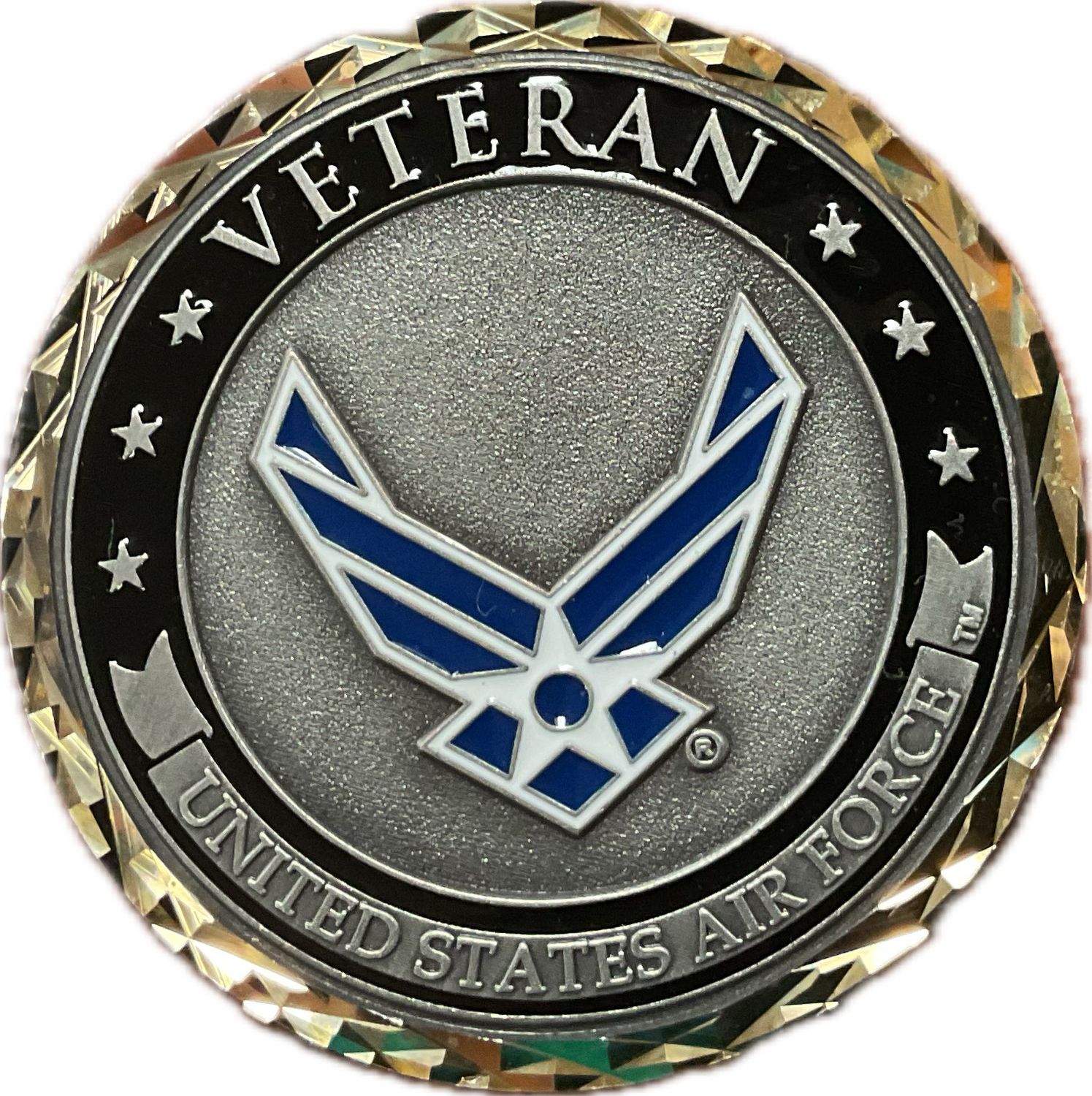 Challenge Coin USAF Veteran