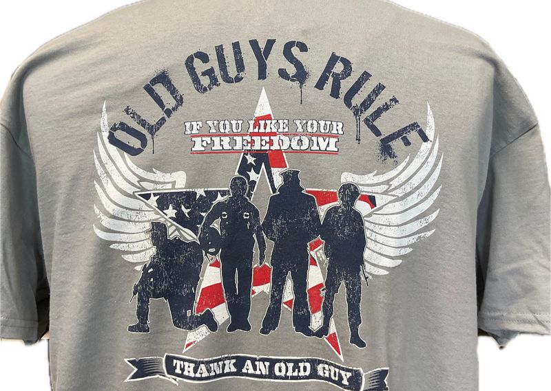 Adult Shirt Thank an Old Guy