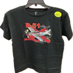 Youth  Shirt Metallic Mustang