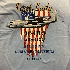  Adult Shirt AC-130 First Lady