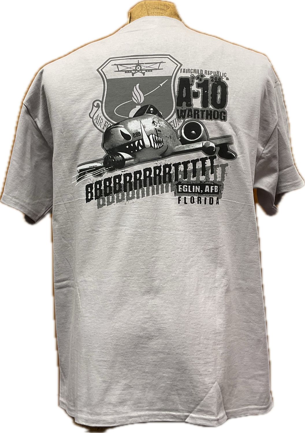 A-10 Warthog Gray, Color: Gray, Size: SMALL
