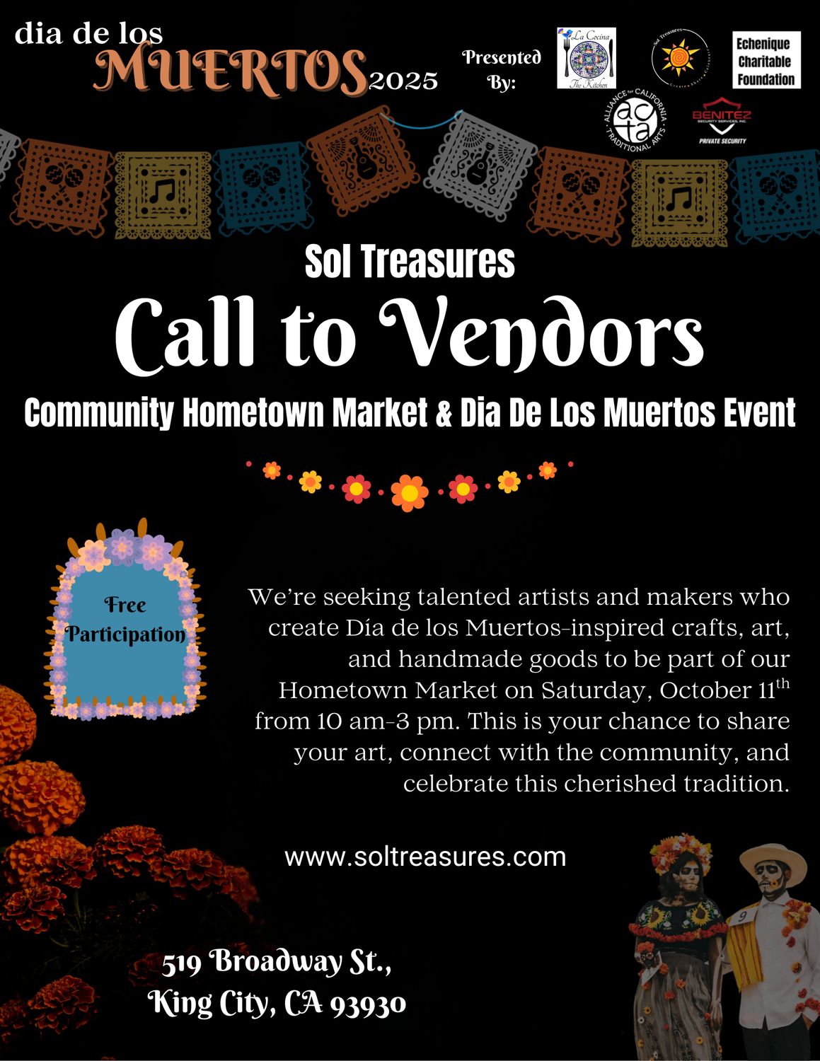 Call to Vendors