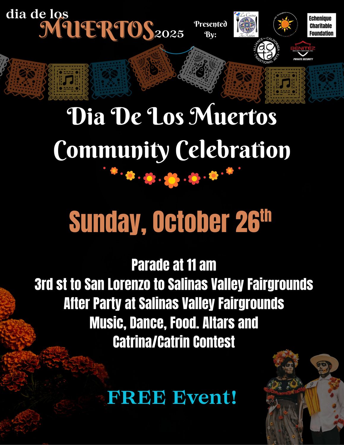 Dia De Los Muertos Community Celebration