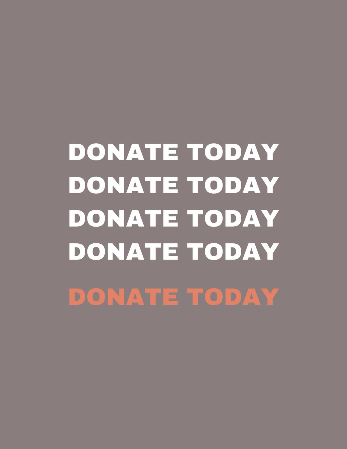 Donate Today! Donate Today!