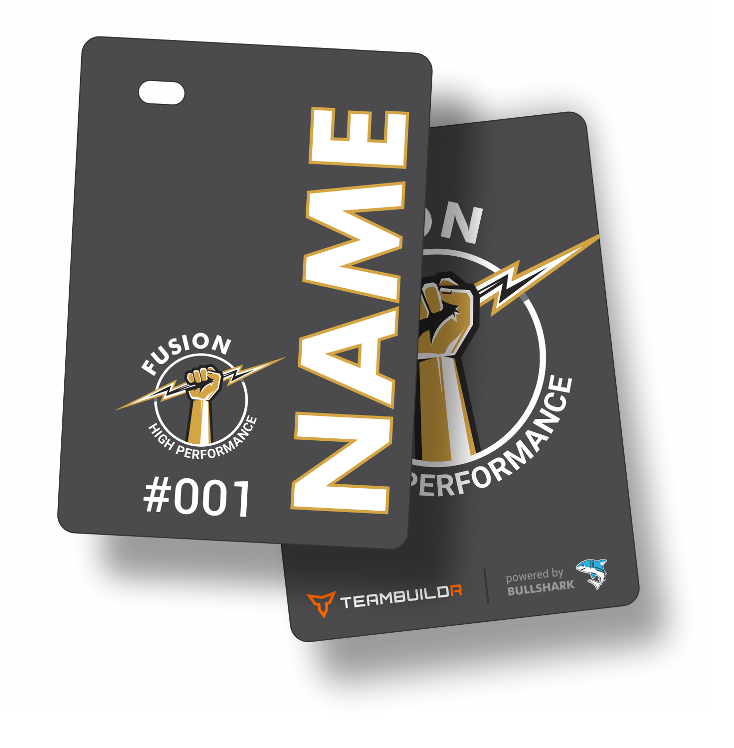 CUSTOM FUSION High Performance Bag Tag
