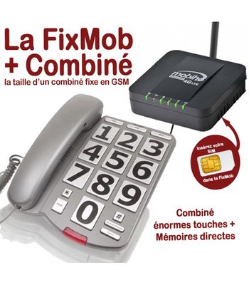 Fixmob 4G + Combiné PROFOON TX570