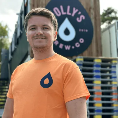 Polly&#39;s Tangerine T-Shirt Medium 