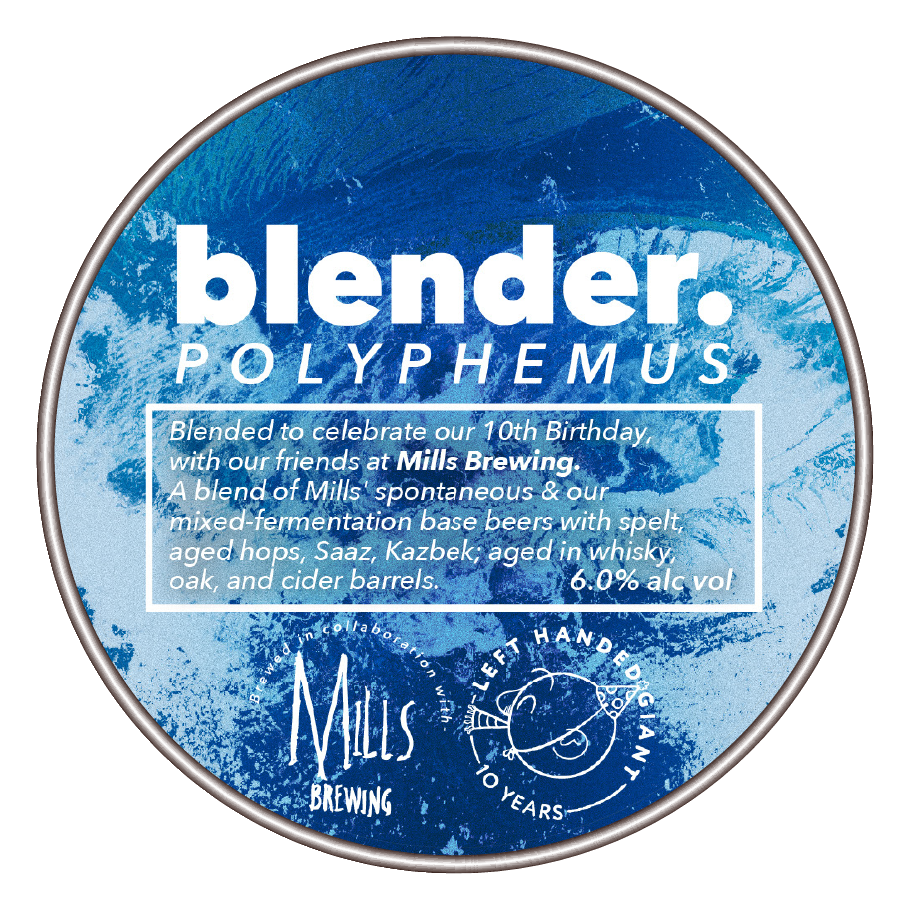 Blender x Mills Polyphemus - Barrel Blended Saison, 6%
