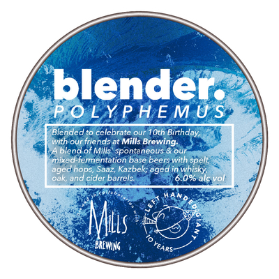 Blender x Mills Polyphemus - Barrel Blended Saison, 6%
