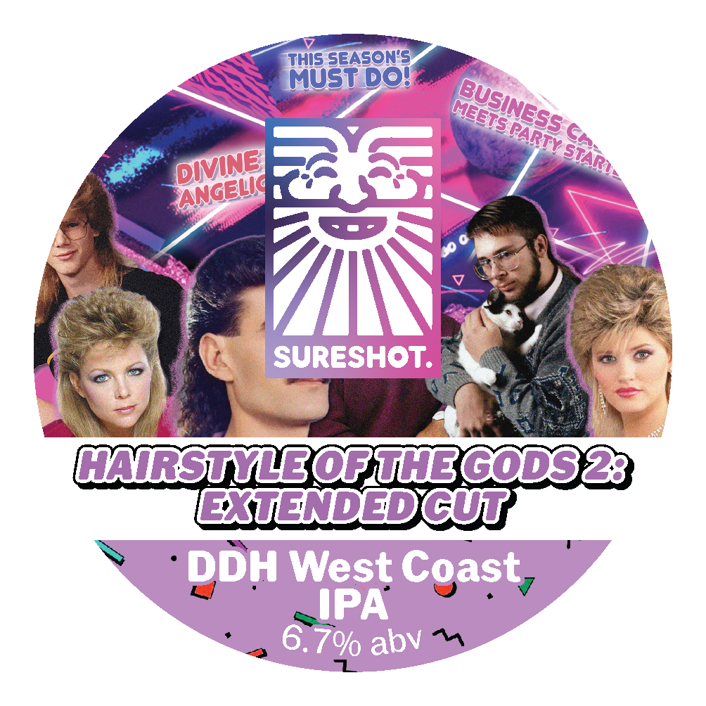 Hairstyle Of The Gods 2 Extended Cut - DDH WC IPA, 6.7%