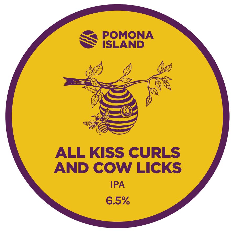 All Kiss Curls and Cowlicks - IPA, 6.5%