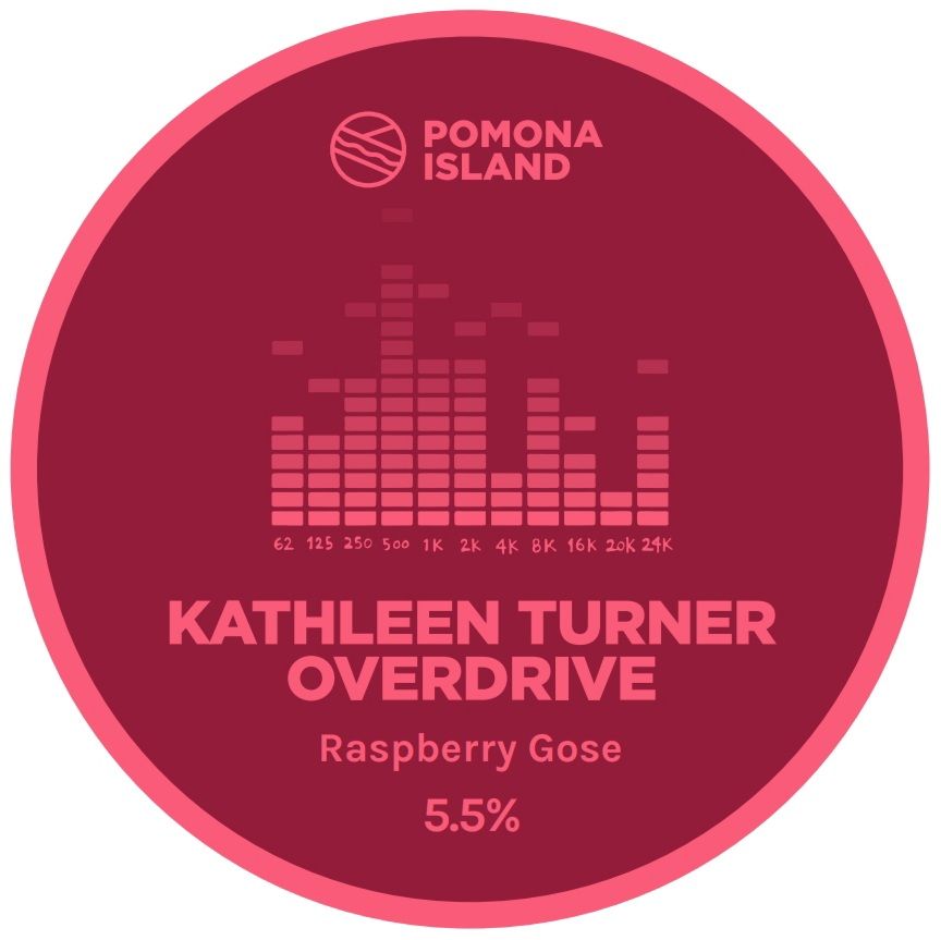 Kathleen Turner Overdrive - Raspberry Gose, 5%