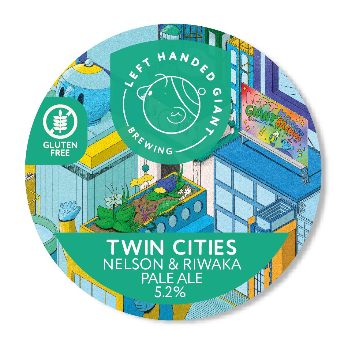 Twin Cities Nelson Riwaka - Hazy Pale, 5.2%