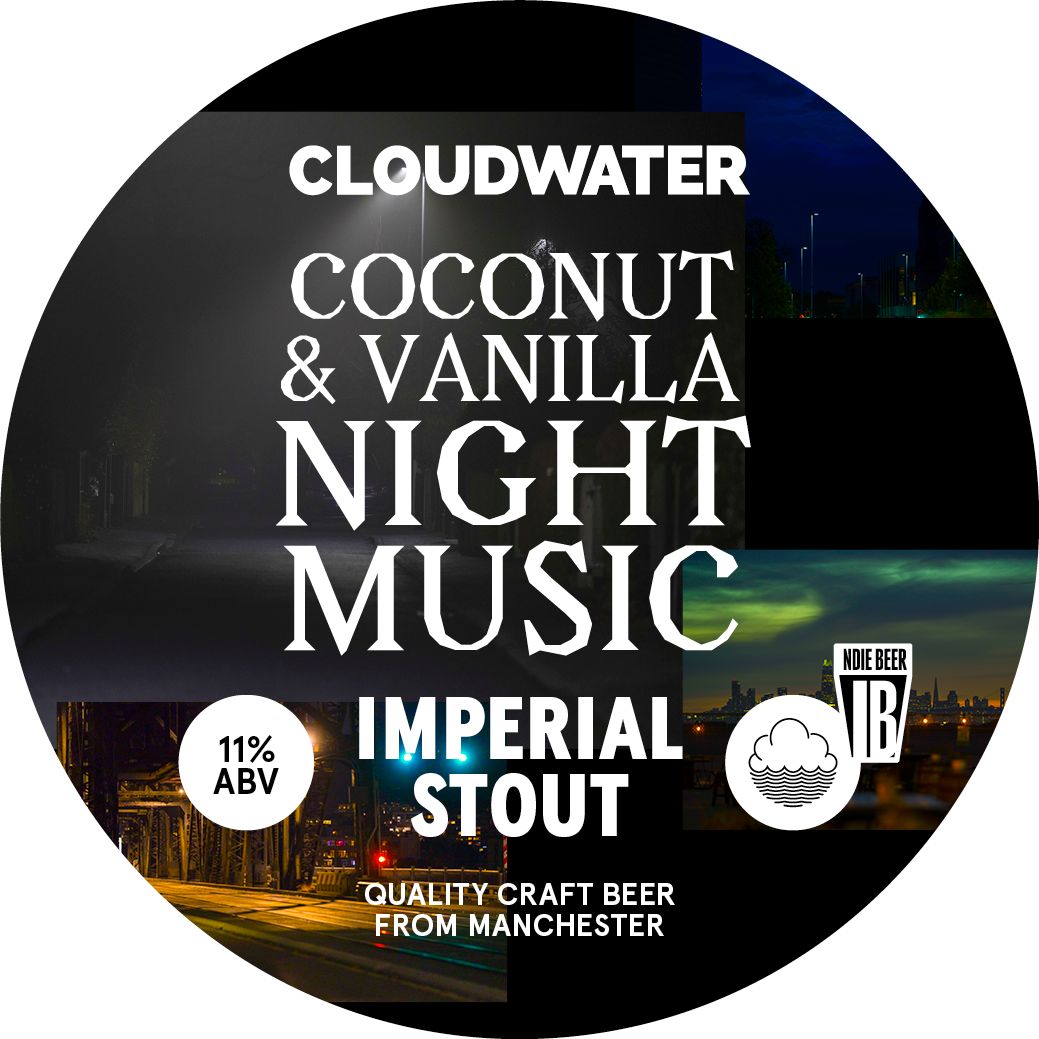 Coconut and Vanilla Night Music - Imperial Stout, 11%