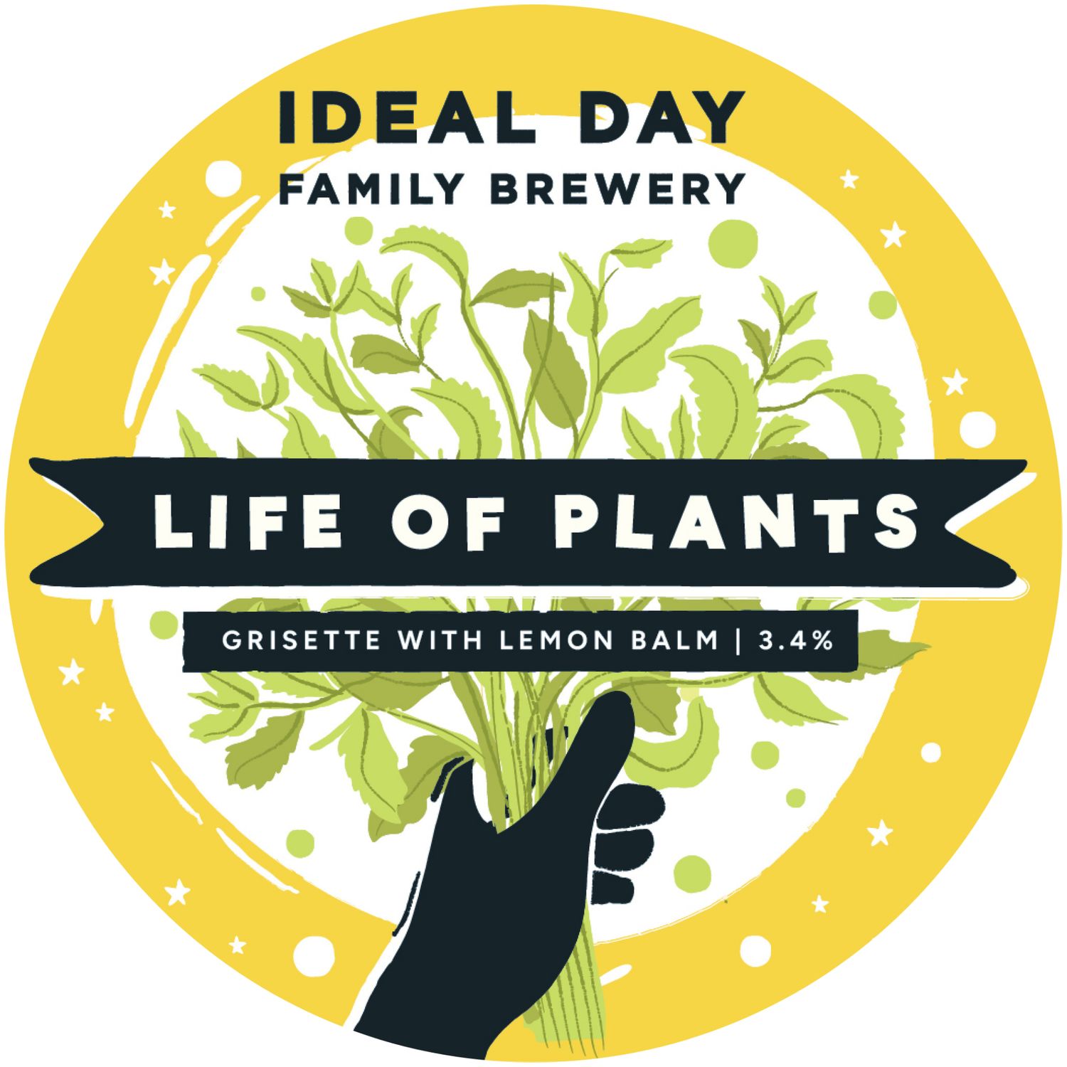 Life of Plants - Grisette with Lemon Balm, 3.4%
