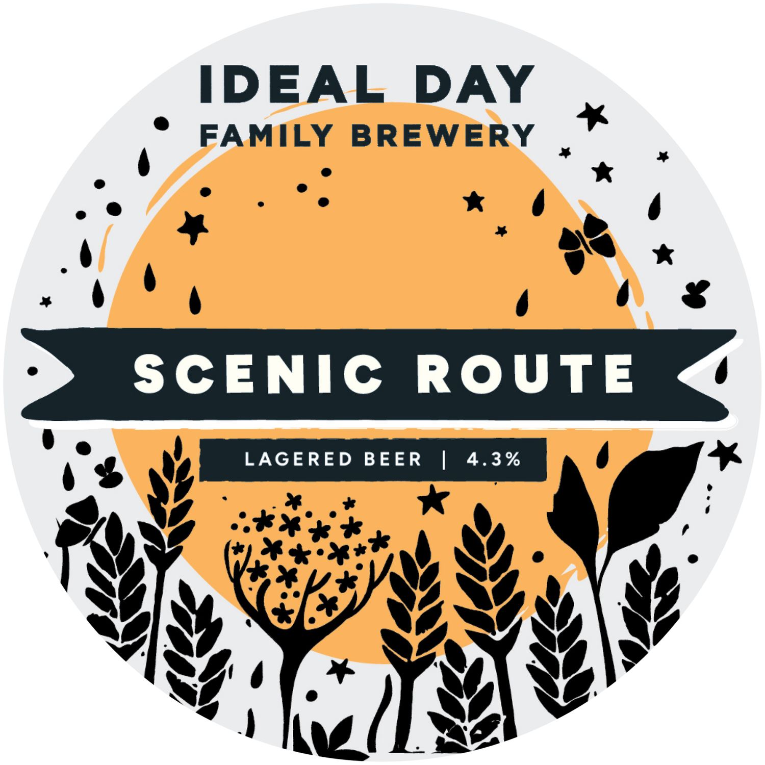 Scenic Route - Lagered Beer, 4.3%