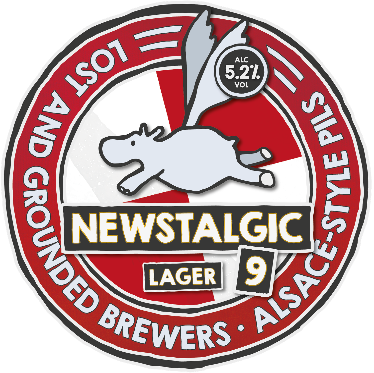 Newstalgic 9 - Alcase-style Pilsner, 5.2%