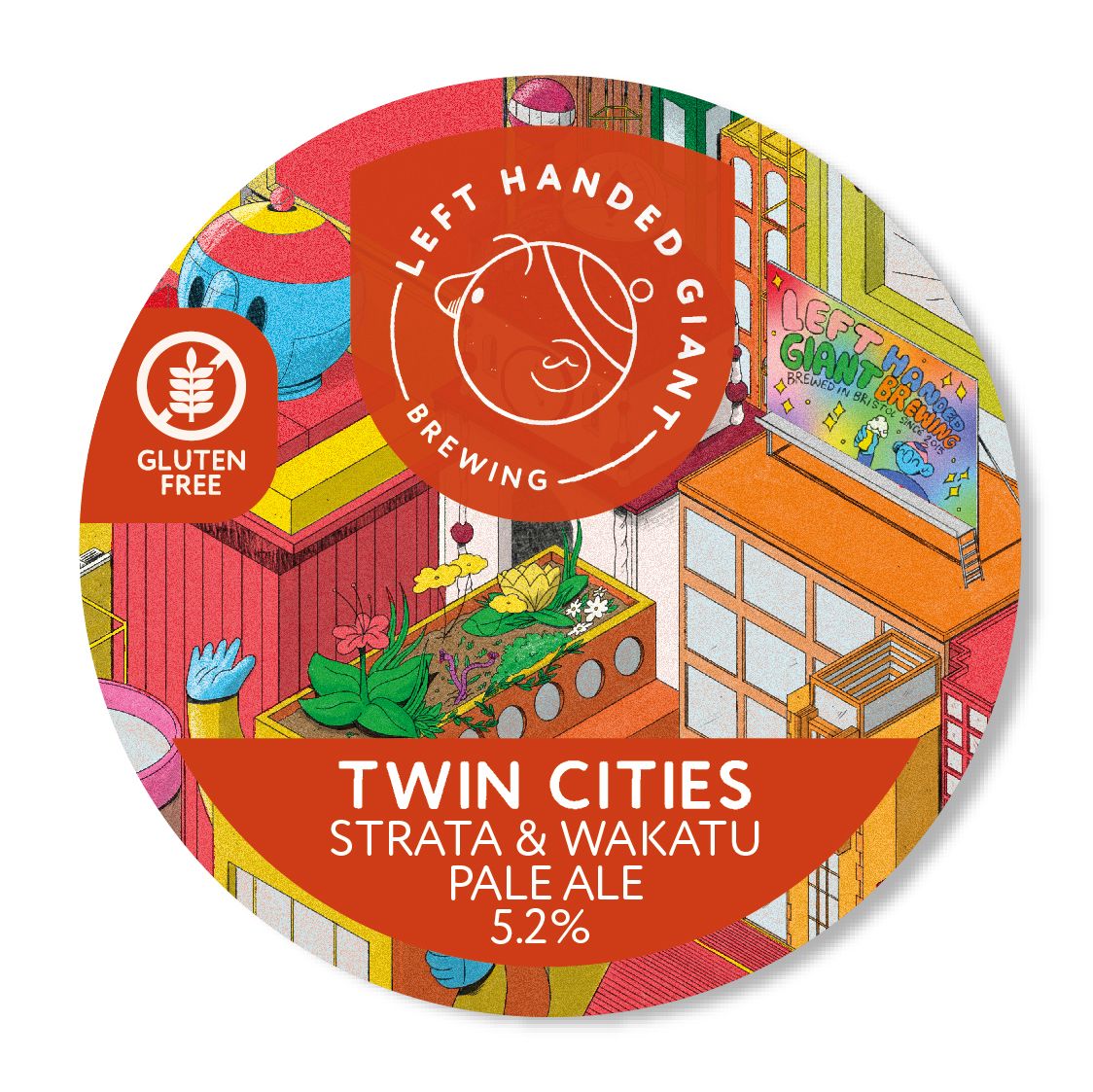Twin Cities Strata and Wakatu - Pale Sans Gluten, 5.2%