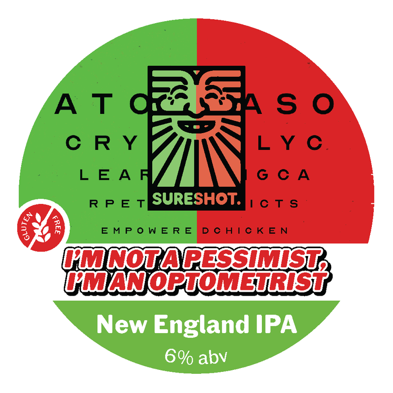 I&#39;m not a Pessimist I&#39;m an Optometrist - IPA, 6%