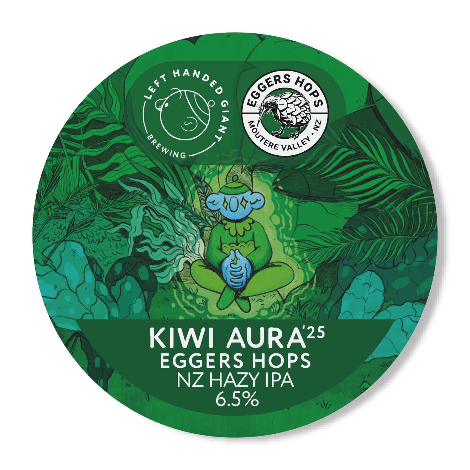 Kiwi Aura 25 Eggers Hops - IPA, 6.5%