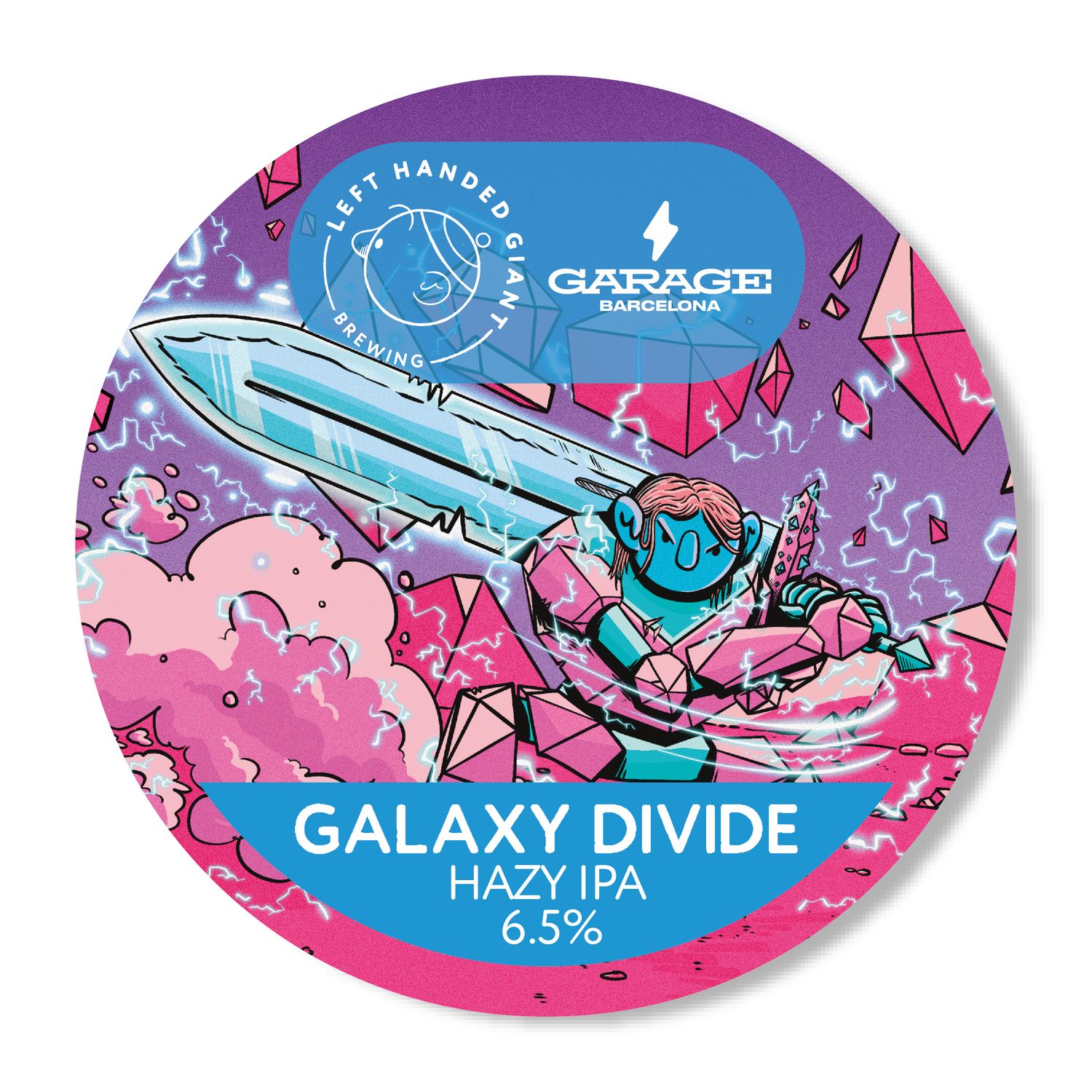 c Garage Galaxy Divide - IPA, 6.5%