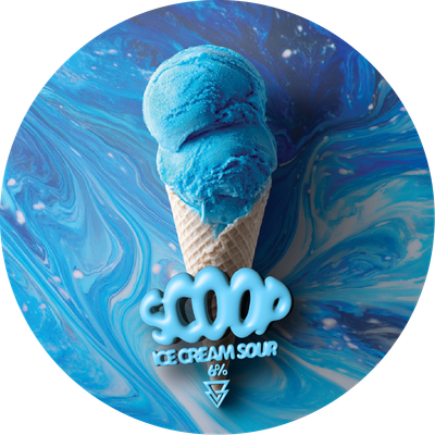 SCOOP Blue Raspberry - Smoothie Sour, 6%