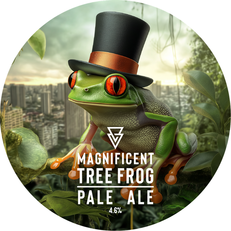Magnificent Tree Frog - Hazy Pale, 4.6%