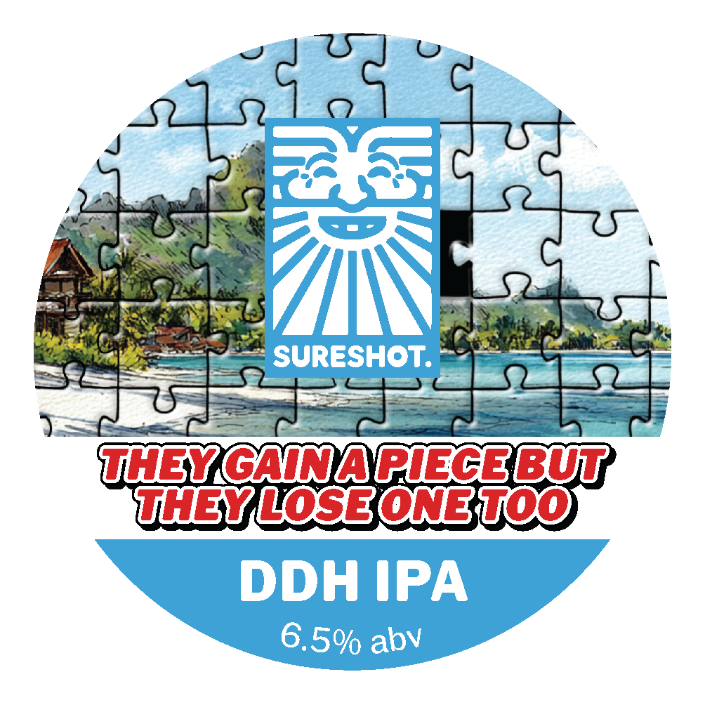 They Gain A Piece But They Lose One Too - DDH IPA, 6.5%