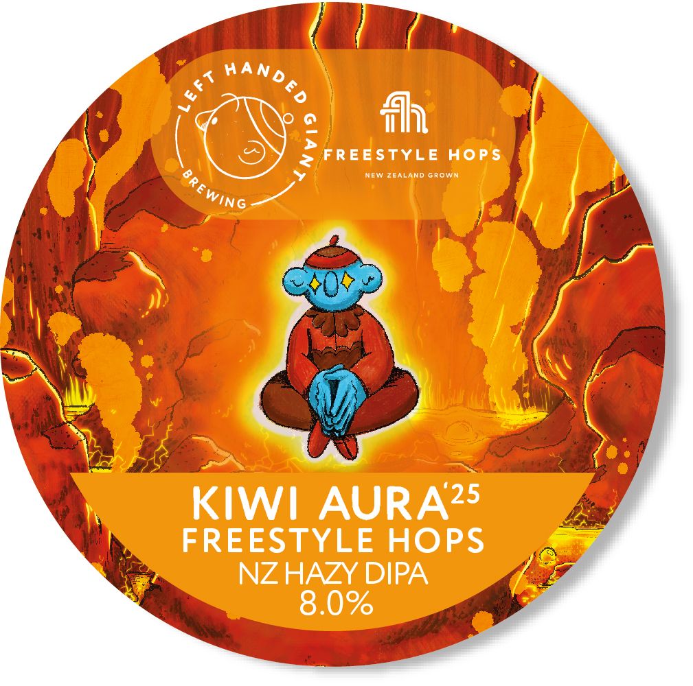 Kiwi Aura 25 Freestyle Hops - DIPA, 8%