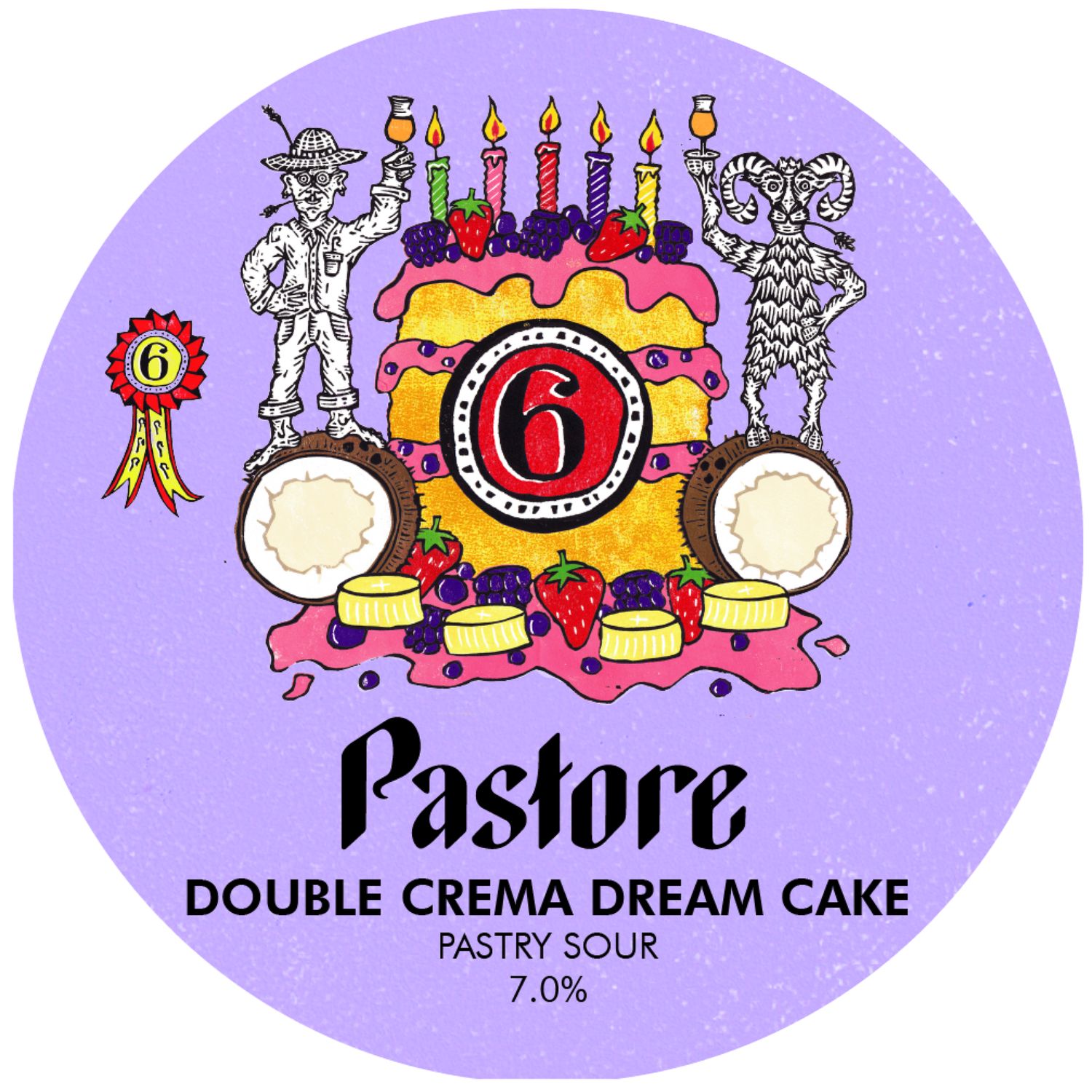 Double Crema Dream Cake - Smoothie Sour, 7%