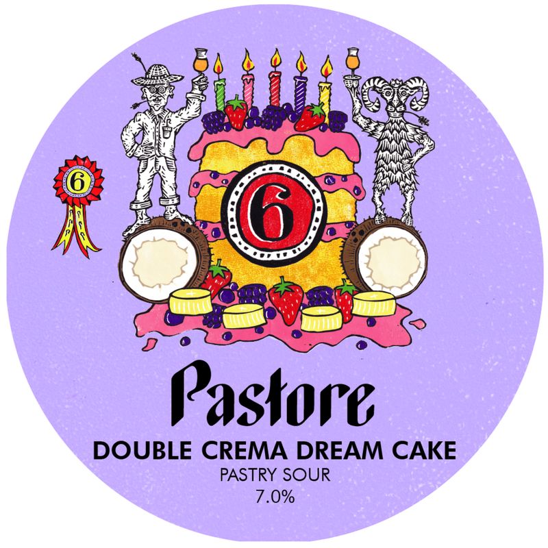 Double Crema Dream Cake - Smoothie Sour, 7%