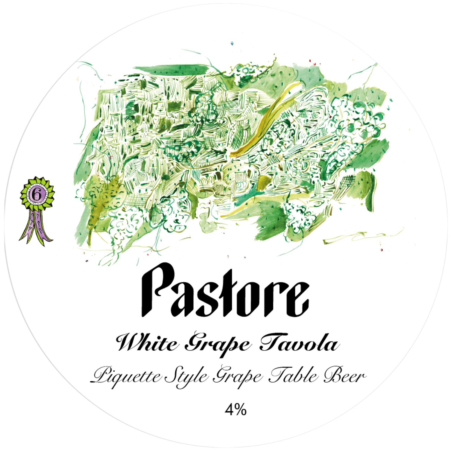 White Grape Tavola - Wild Ale, 4%