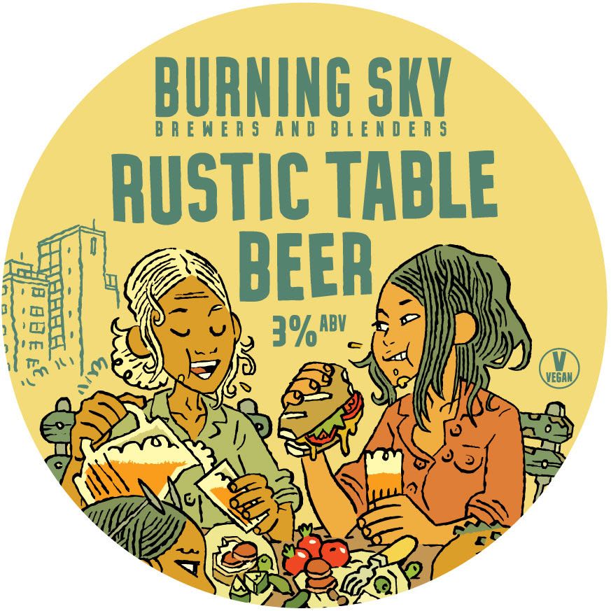 Rustic Table Beer - Rustic Beer, 3%