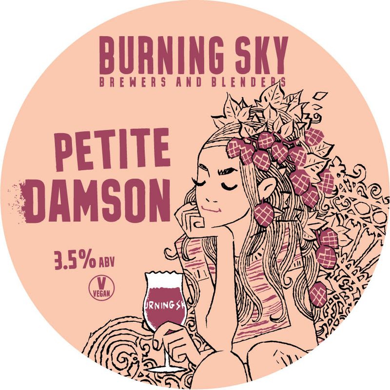 Petite Damson - Fruited Saison, 3.5%