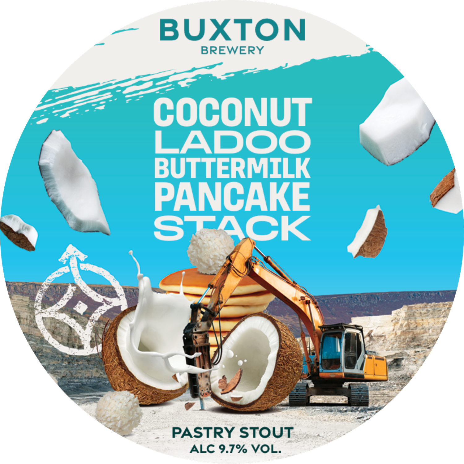 Coconut Ladoo Buttermilk Pancake Stack - Pastry Stout, 9.7%