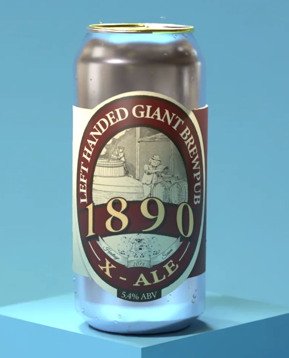 1890 X Ale - Victorian Mild, 5.4%